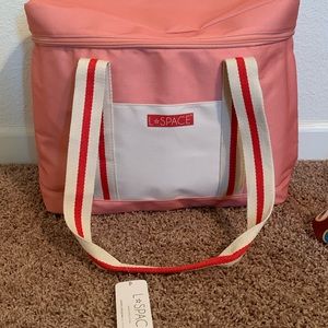 Beach cooler bag-pink